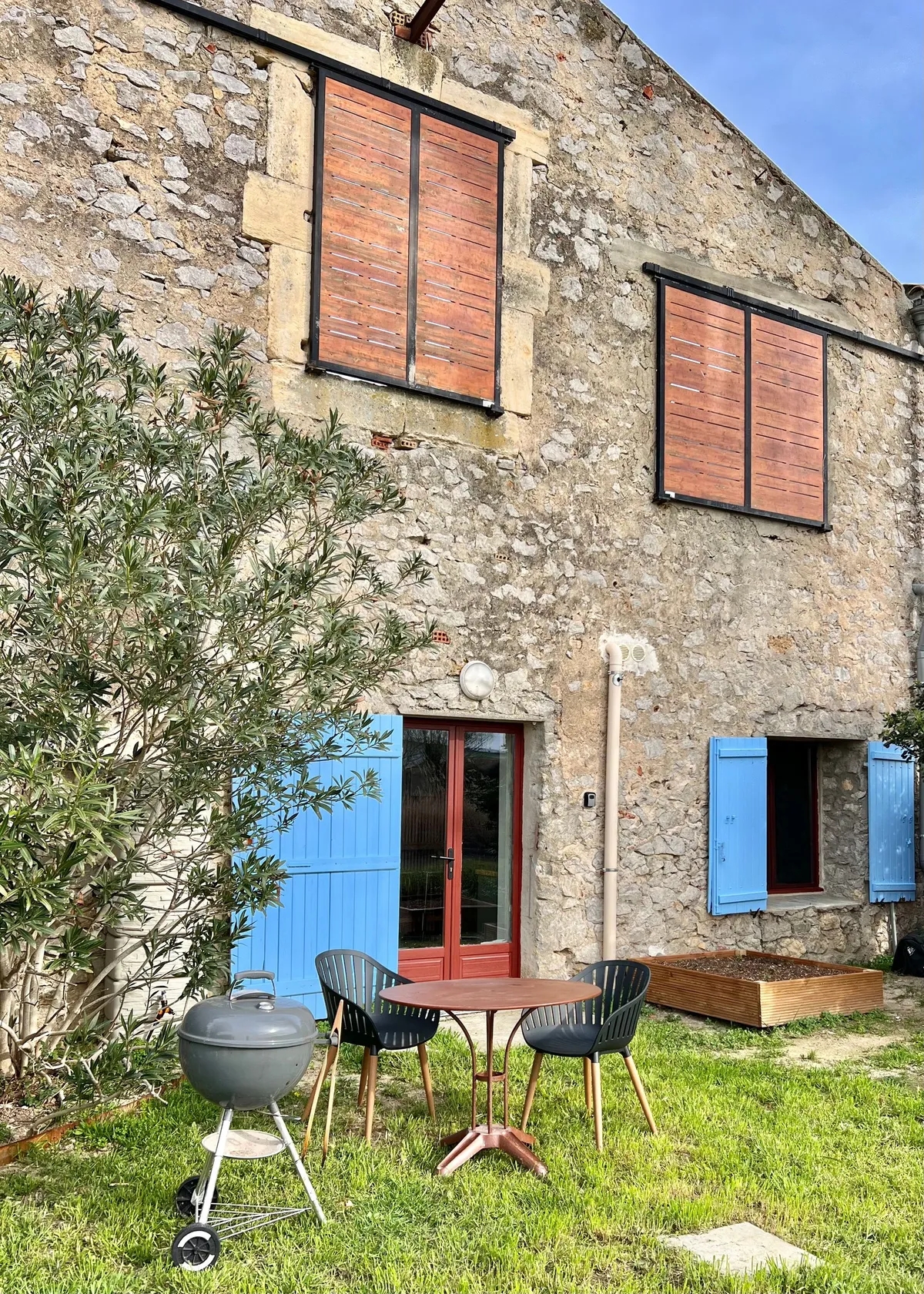 Garten und Terrasse des Studios am Canal de la Robine — Bild 2