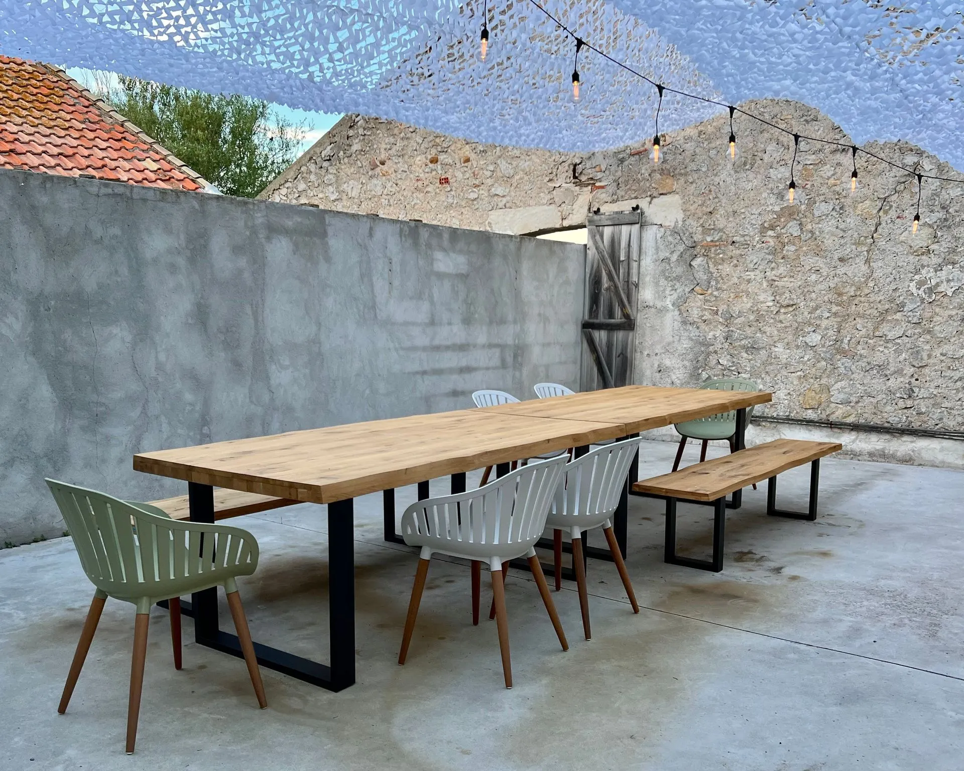 Morgenkaffee-Terrasse und Esstisch-Terrasse — Bild 6
